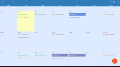 Captura de tela de Touch Calendar Free 4