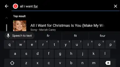 Captura de tela de Google Automotive Keyboard 2