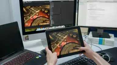 Captura de tela de Unity Remote 4 3