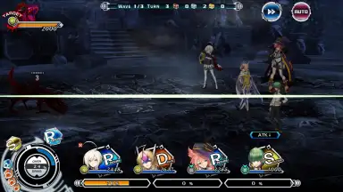 Captura de tela de BLAZBLUE ALTERNATIVE DARKWAR 5