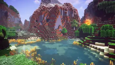 Captura de tela de Shaders and Textures for Minecraft 4