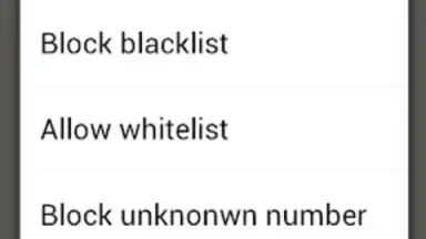 Captura de tela de Call Blocker 1