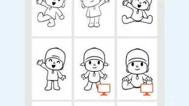 Captura de tela de Pocoyo Colors Fun 3