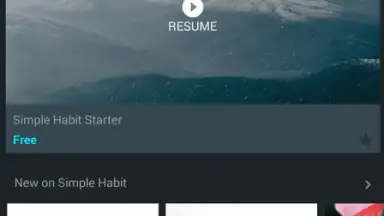 Captura de tela de Simple Habit 7