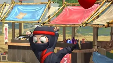 Captura de tela de Clumsy Ninja 1
