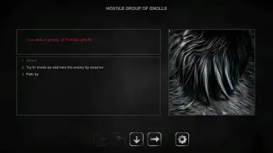 Captura de tela de Grim wanderings 11