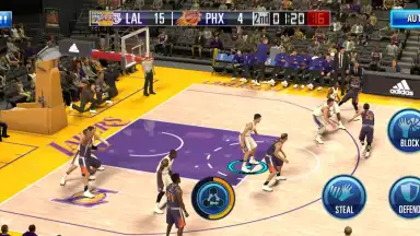 Captura de tela de NBA 2K Mobile 10