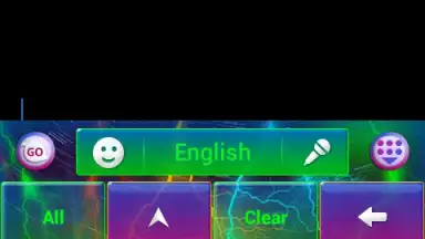 Captura de tela de Electric Color Keyboard 3