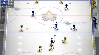 Captura de tela de Stickman Ice Hockey 1