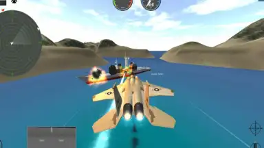 Captura de tela de F14 Fighter Jet 3D Simulator 4