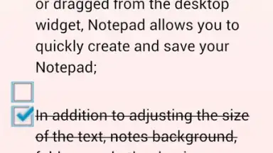 Captura de tela de Quick notes 1