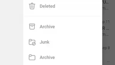 Captura de tela de Microsoft Outlook 7