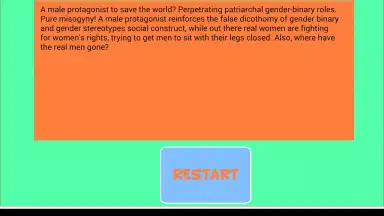 Captura de tela de Feminist Dev Game 5
