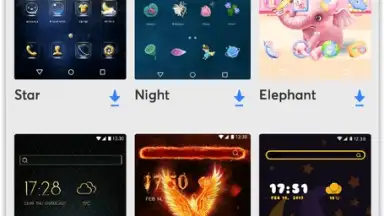 Captura de tela de Bling Launcher 6