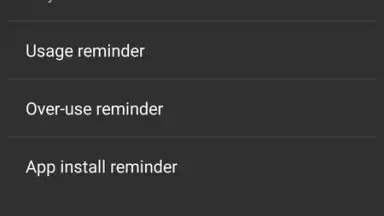 Captura de tela de App Usage 7