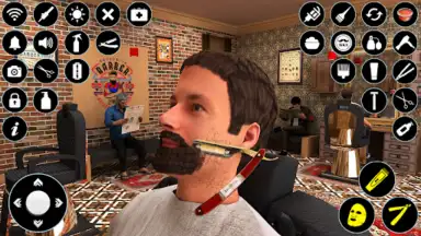 Captura de tela de Barber Shop Game: Hair Salon 5
