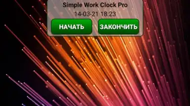 Captura de tela de Simple Work Clock Pro 4