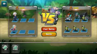 Captura de tela de Heroes Legend Idle RPG 10