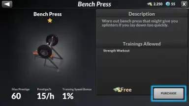 Captura de tela de MMA Manager 4