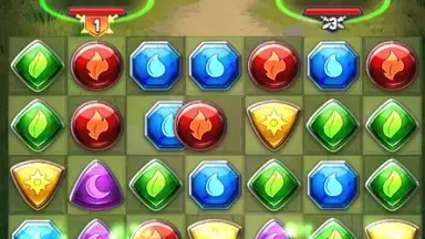 Captura de tela de Dragon Strike: Puzzle RPG 6