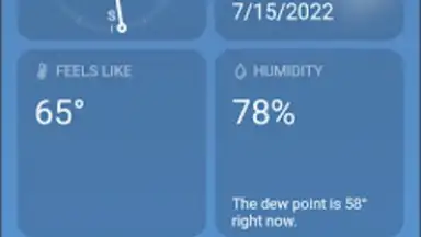 Captura de tela de Real Weather 2