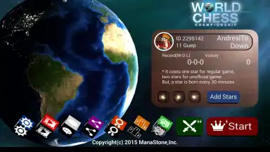 Captura de tela de World Chess Championship 6