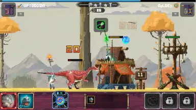 Captura de tela de Tiny Dino World 7