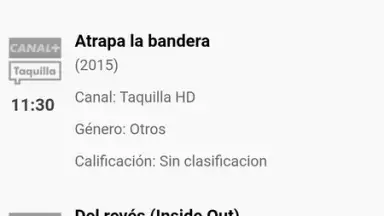 Captura de tela de TV directo 3