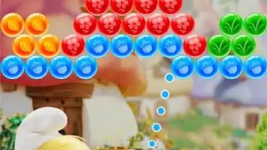 Captura de tela de Smurfs Bubble Story 5