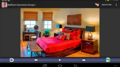 Captura de tela de Bedroom Decoration Designs 9