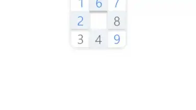 Captura de tela de Sudoku 1
