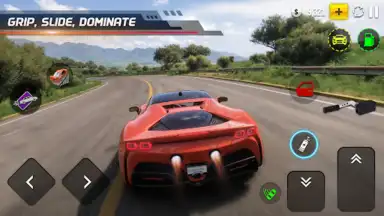 Captura de tela de Car Driving Games Car Racing 5