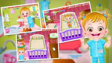 Captura de tela de Baby Hazel Baby Care Games 1