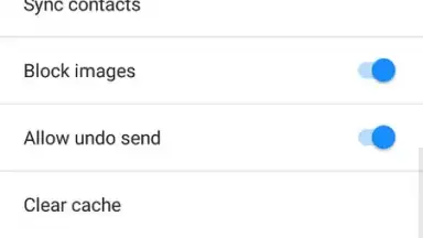 Captura de tela de Yahoo Mail Go 4