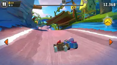 Captura de tela de Angry Birds Go! 8