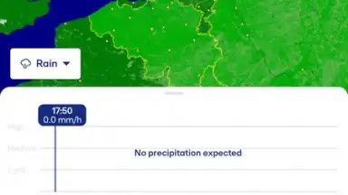 Captura de tela de Buienradar 1