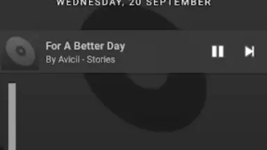 Captura de tela de AOSP Music+ 1