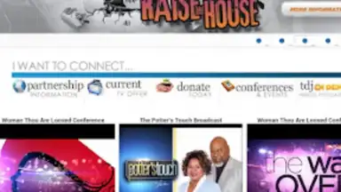 Captura de tela de T.D. Jakes Ministries 1