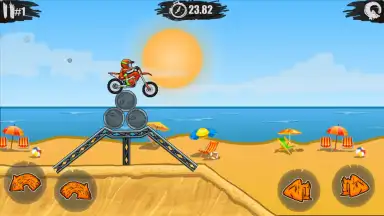 Captura de tela de Moto X3M Bike Race Game 6