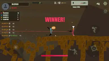 Captura de tela de Stick Fight: The Game 8