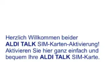 Captura de tela de ALDI TALK Registration 5
