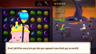 Captura de tela de Kingdom Raids - Puzzle Wars 9