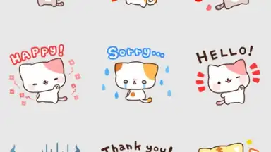 Captura de tela de Emoji Stickers for chat Apps 1