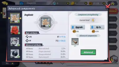 Captura de tela de Inuyasha Awakening 3