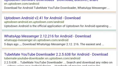 Captura de tela de APUS Browser 7