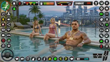 Captura de tela de Gangster Crime Wars Mafia 3D 4