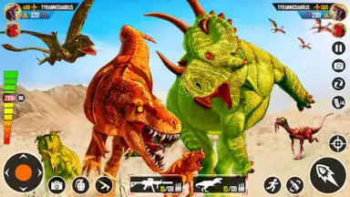 Captura de tela de Wild Dinosaur Hunting Attack 4