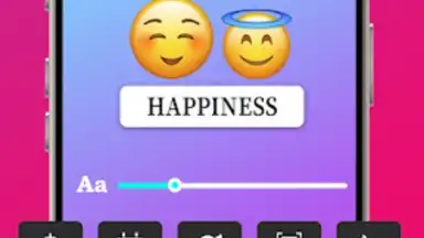 Captura de tela de Ios Emojis For Story 2