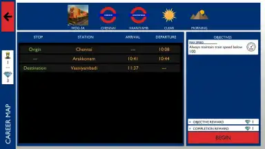 Captura de tela de Indian Train Simulator 9