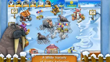 Captura de tela de Farm Frenzy 3: Ice Domain Free 4